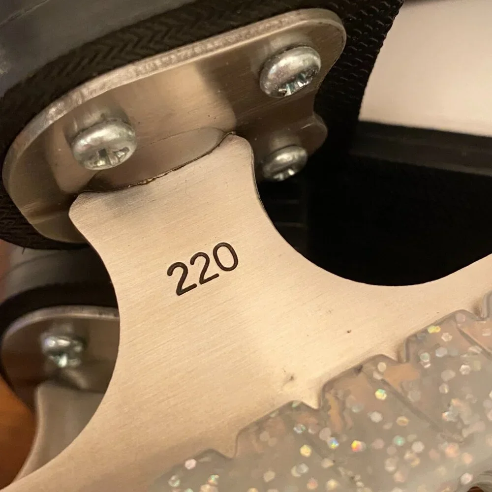 Ice Skates White Ice Figure Skating Shoe by American Athletic Girls Youth Size 5 - Picture 14 of 15